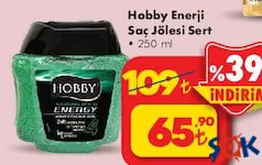 HOBBY ENERJİ SAÇ JÖLESİ SERT 250 ML HOBBY ENERJİ SAÇ JÖLESİ SERT 250 ML